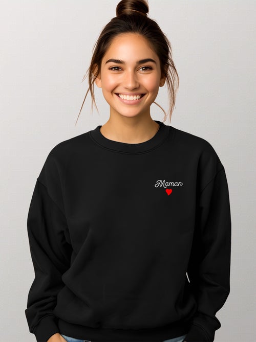 Sweat Femme - MAMAN CŒUR - Kiabi
