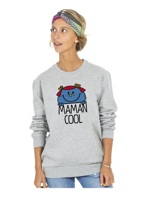 Sweat Femme - MAMAN COOL - Kiabi