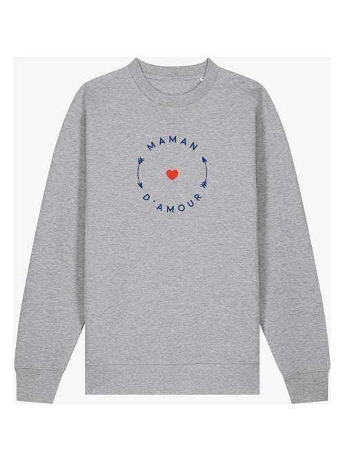 Sweat Femme - MAMAN D'AMOUR 2 MPT - Kiabi