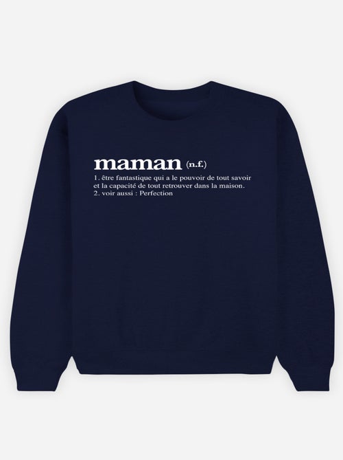 Sweat Femme - MAMAN DEFINITION 2 - Kiabi