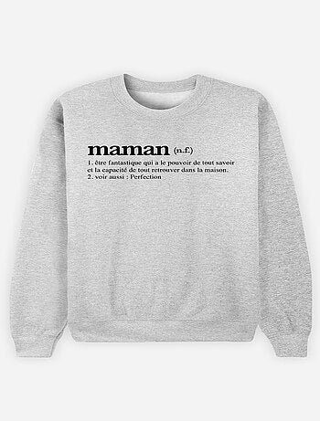 Sweat Femme - MAMAN DEFINITION 2