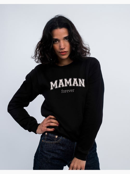 Sweat Femme - MAMAN FOREVER TYPO USA - Kiabi