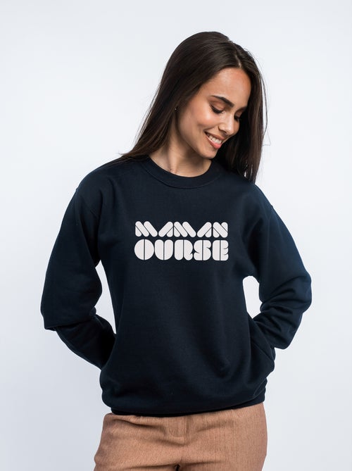 Sweat Femme - MAMAN OURSE 2 - Kiabi