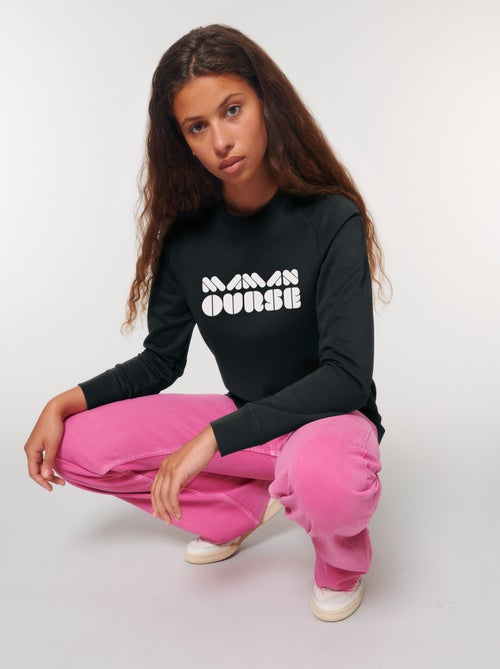 Sweat Femme - MAMAN OURSE 2 - Kiabi