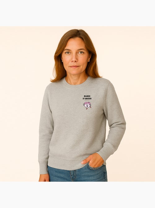 Sweat Femme - MAMIE D'AMOUR CŒUR - Kiabi