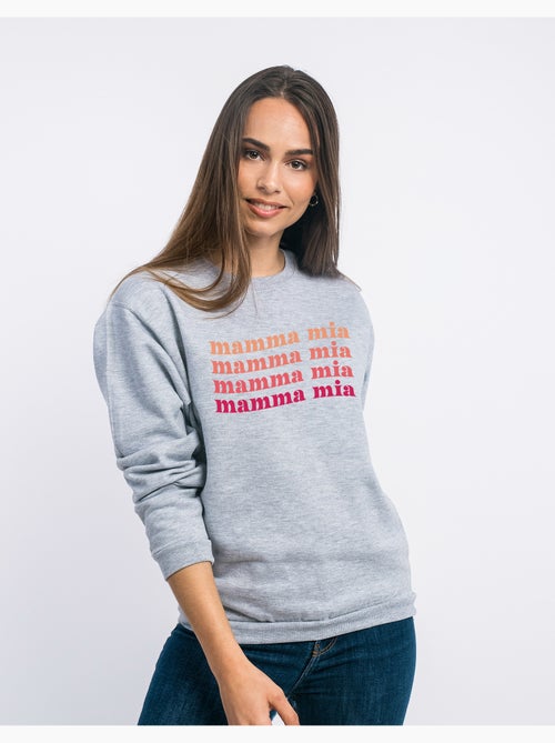 Sweat Femme - MAMMA MIA - Kiabi