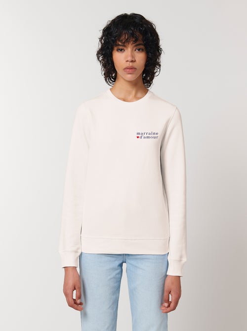 Sweat Femme - MARRAINE D AMOUR 3 - Kiabi