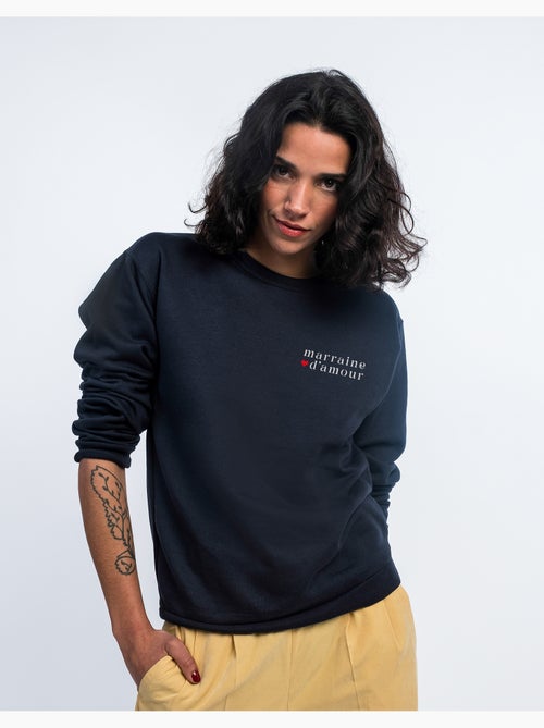 Sweat Femme - MARRAINE D AMOUR 3 - Kiabi