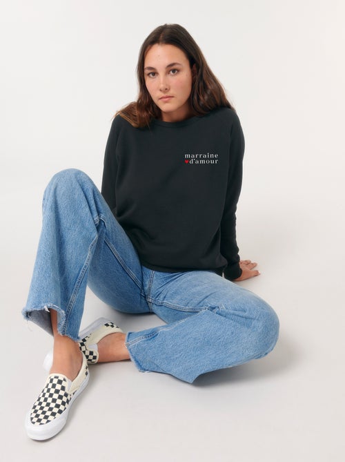 Sweat Femme - MARRAINE D AMOUR 3 - Kiabi