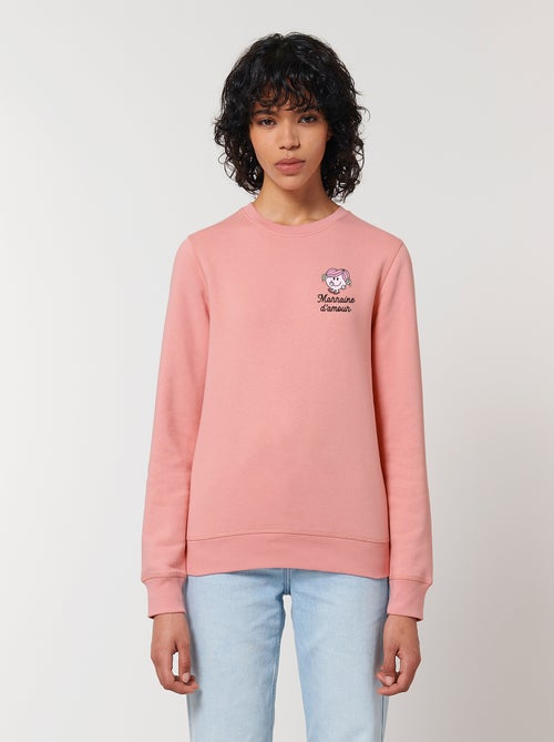 Sweat Femme - MARRAINE D AMOUR COEUR - Kiabi