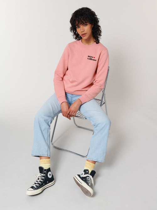 Sweat Femme - MERE VEILLEUSE COEUR 2 - Kiabi