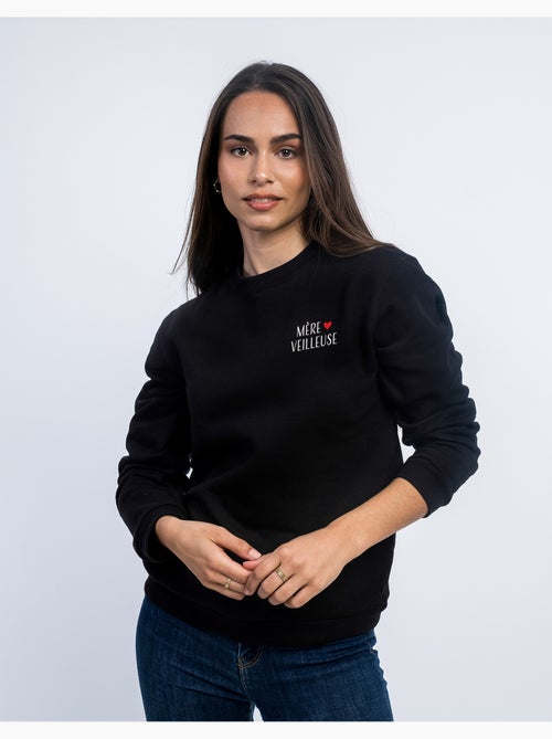 Sweat Femme - MÈRE VEILLEUSE CŒUR - Kiabi