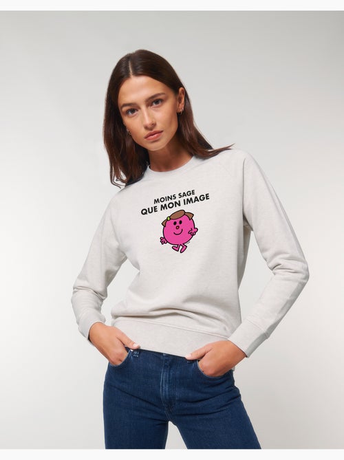 Sweat Femme - MOINS SAGE QUE MON IMAGE - Kiabi