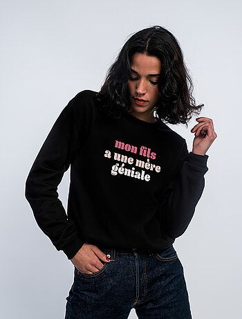 Sweat Femme - MON FILS A UNE MÈRE GÉNIALE