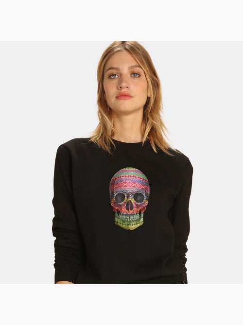 Sweat Femme - NAVAJO SKULL - Kiabi