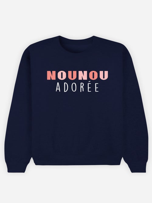 Sweat Femme - NOUNOU ADOREE - Kiabi