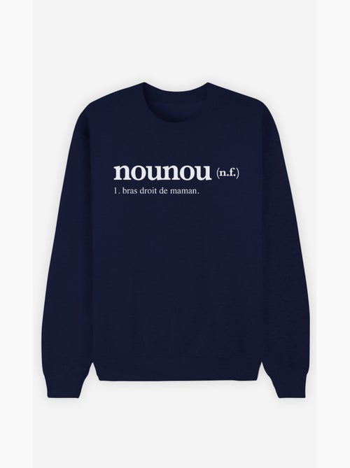 Sweat Femme - NOUNOU DEFINITION - Kiabi