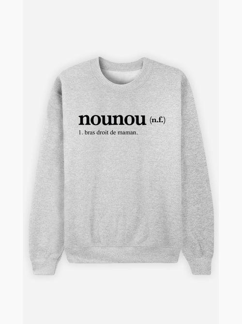 Sweat Femme - NOUNOU DEFINITION - Kiabi
