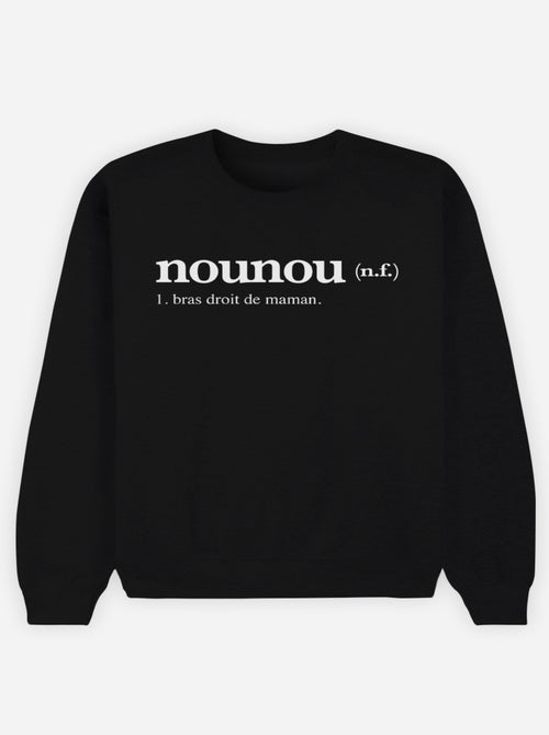 Sweat Femme - NOUNOU DEFINITION - Kiabi