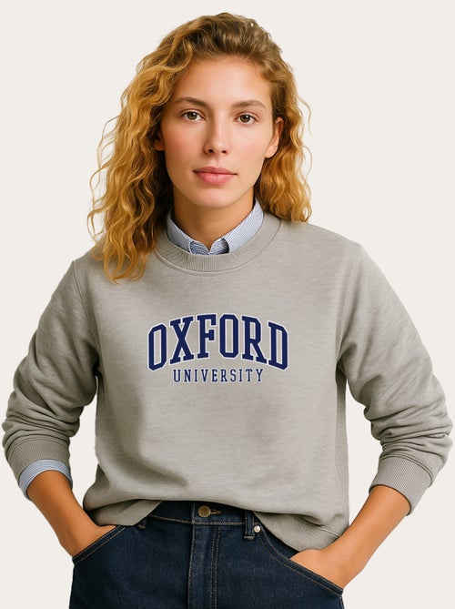 Sweat Femme - OXFORD UNIVERSITY 2 - Kiabi