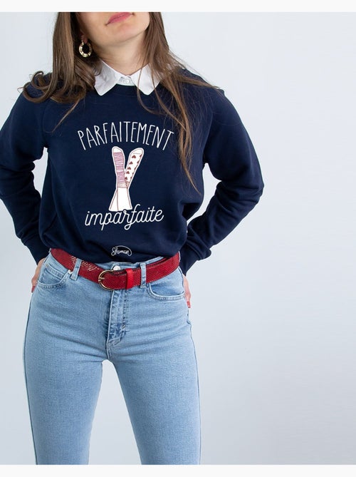 Sweat Femme - PARFAITEMENT IMPARFAITE - Kiabi