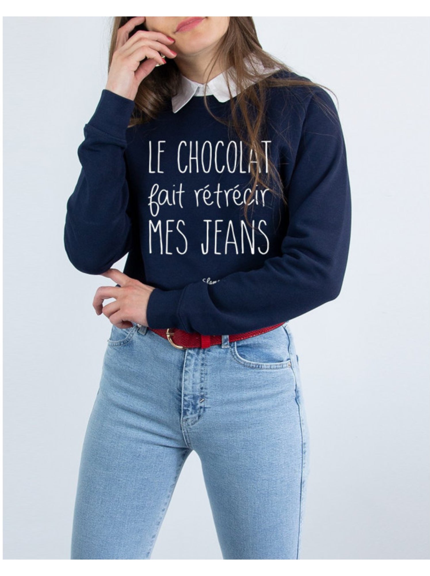 Sweat “Je Suis Pas Du Matin” Avec Chat – Cadeau Humour Pour Fans De Chats – Homme/femme - 6