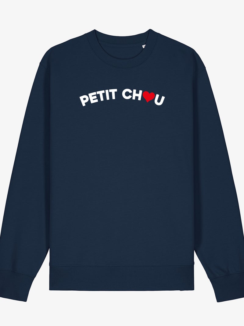 Sweat Femme - PETIT CHOU Bleu marine - Kiabi