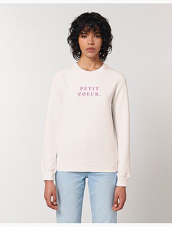 Sweat Femme - PETIT COEUR ROSE WAF