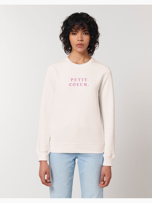 Sweat Femme - PETIT COEUR ROSE WAF - Kiabi