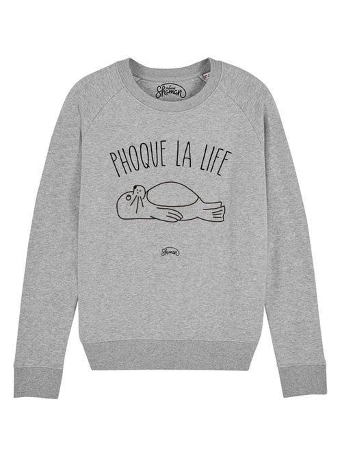 Sweat Femme - PHOQUE LA LIFE - Kiabi