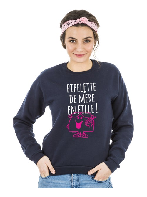Sweat Femme - PIPELETTE DE MÈRE EN FILLE - Kiabi