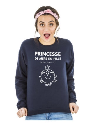 Sweat Femme - PRINCESSE DE MÈRE EN FILLE