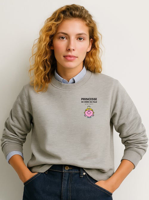 Sweat Femme - PRINCESSE DE MÈRE EN FILLE CŒUR - Kiabi