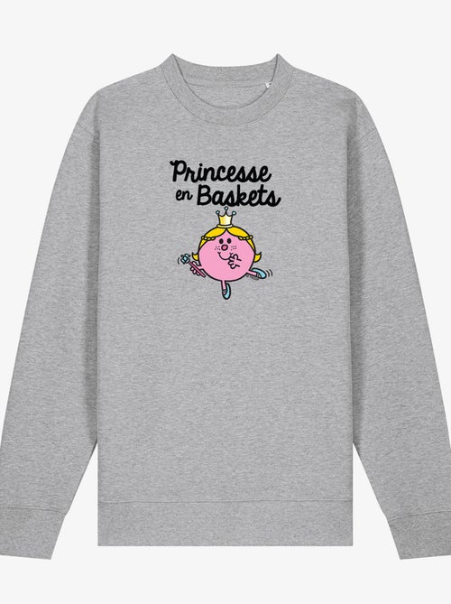 Sweat Femme - PRINCESSE EN BASKET - Kiabi