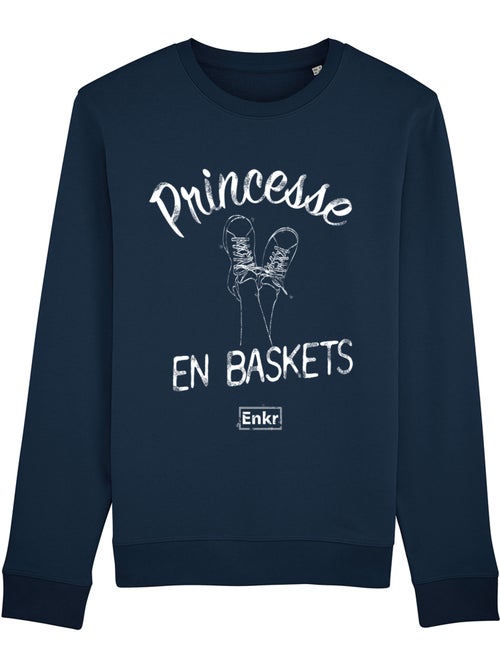 Sweat Femme - PRINCESSE EN BASKETS - Kiabi