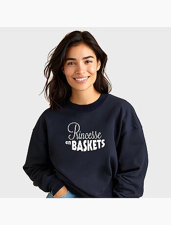 Sweat Femme - PRINCESSE EN BASKETS