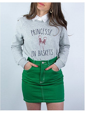 Sweat Femme - PRINCESSE EN BASKETS