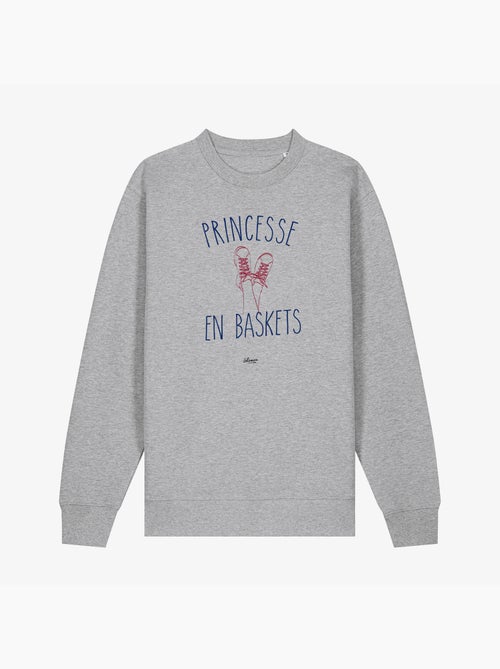 Sweat Femme - PRINCESSE EN BASKETS - Kiabi