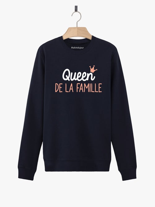 Sweat Femme - QUEEN DE LA FAMILLE - Kiabi