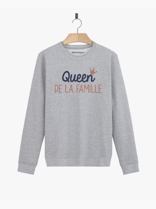 Sweat Femme - QUEEN DE LA FAMILLE - Kiabi