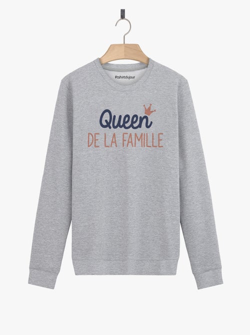 Sweat Femme - QUEEN DE LA FAMILLE - Kiabi