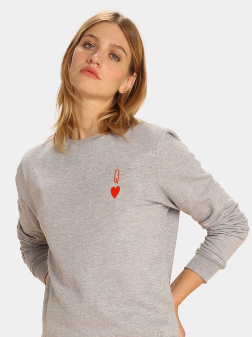 Sweat Femme - QUEEN - Kiabi
