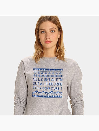 Sweat Femme - SI LE SKI ALPIN