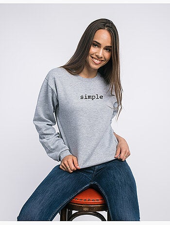 Sweat Femme - SIMPLE