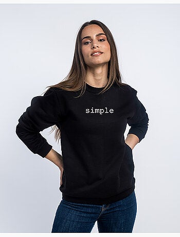 Sweat Femme - SIMPLE