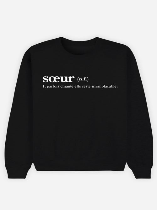 Sweat Femme - SOEUR DEFINITION 2 - Kiabi