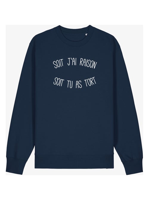Sweat Femme - SOIT J'AI RAISON SOIT TU AS TORT - Kiabi