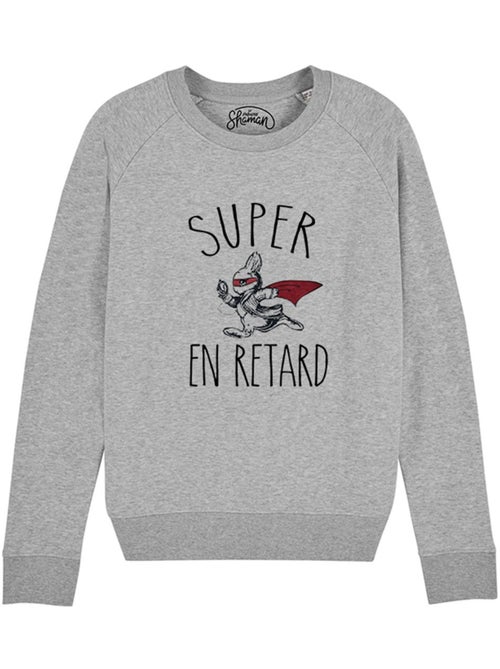 Sweat Femme - SUPER EN RETARD - Kiabi
