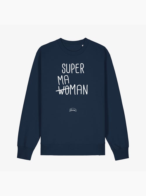 Sweat Femme - SUPER WO MAMAN - Kiabi