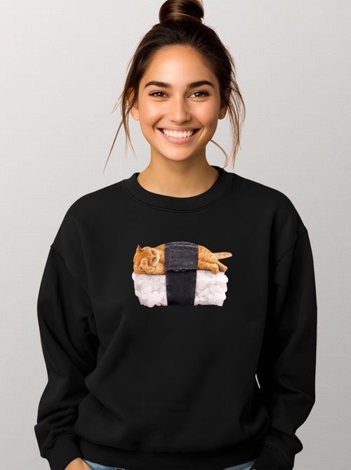 Sweat Femme - SUSHI CAT - Kiabi